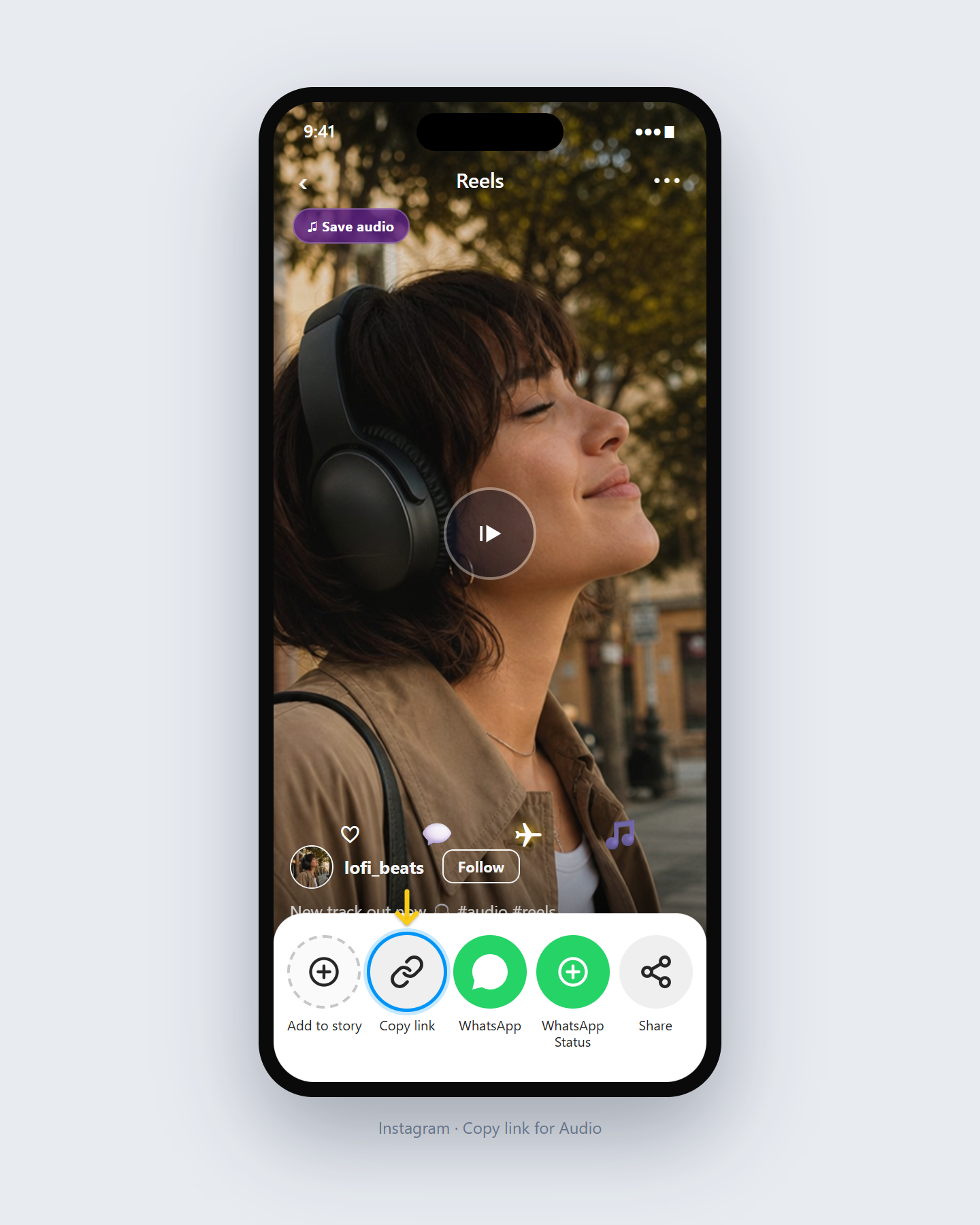How to Download Audio from Instagram — step 1