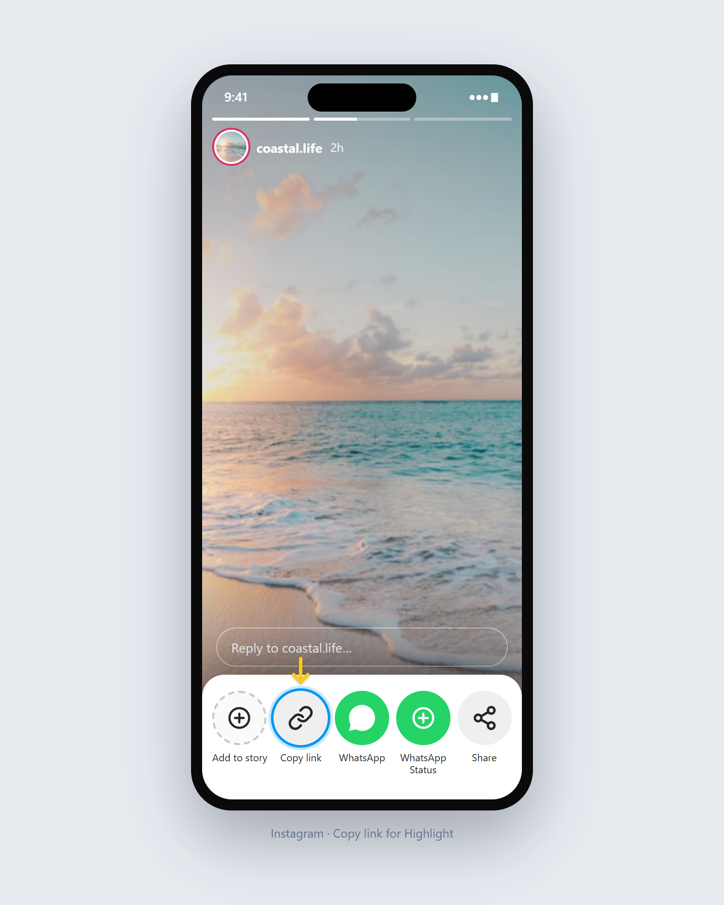 How to Download Instagram Highlights — step 1