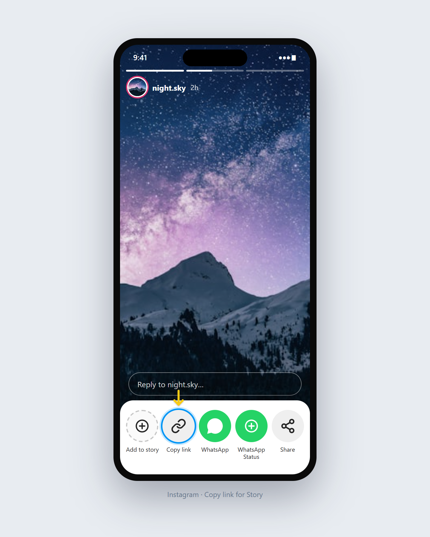 How to Download Instagram Stories — step 1