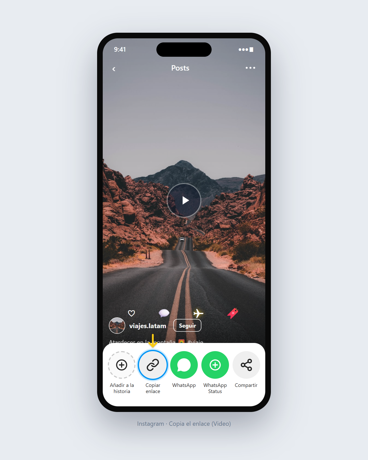 Cómo descargar videos de Instagram — paso 1